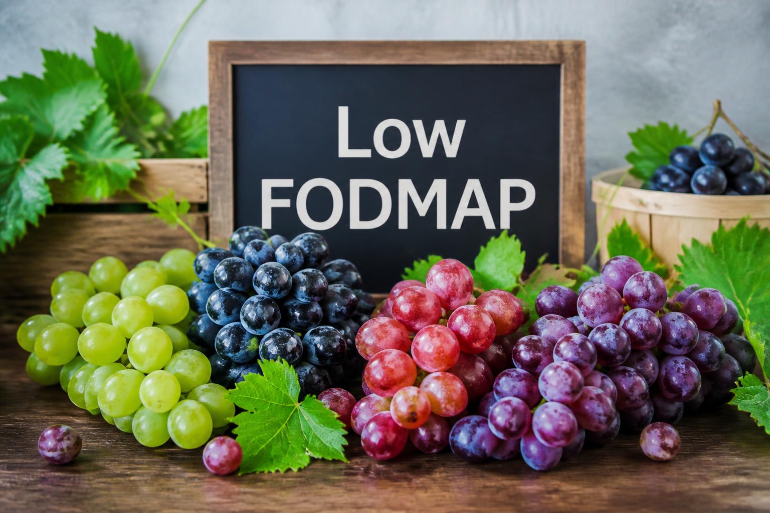 Uva e colon irritabile, perché può dare gonfiore anche se è low FODMAP