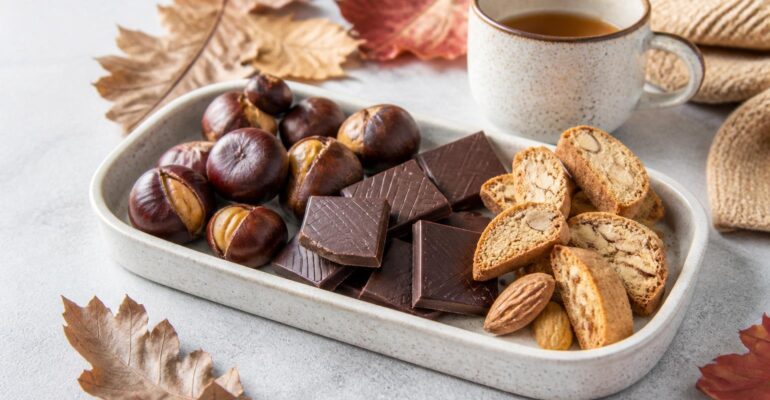 Castagne, cioccolato e dolci di Ognissanti, cosa può mangiare chi segue la low FODMAP