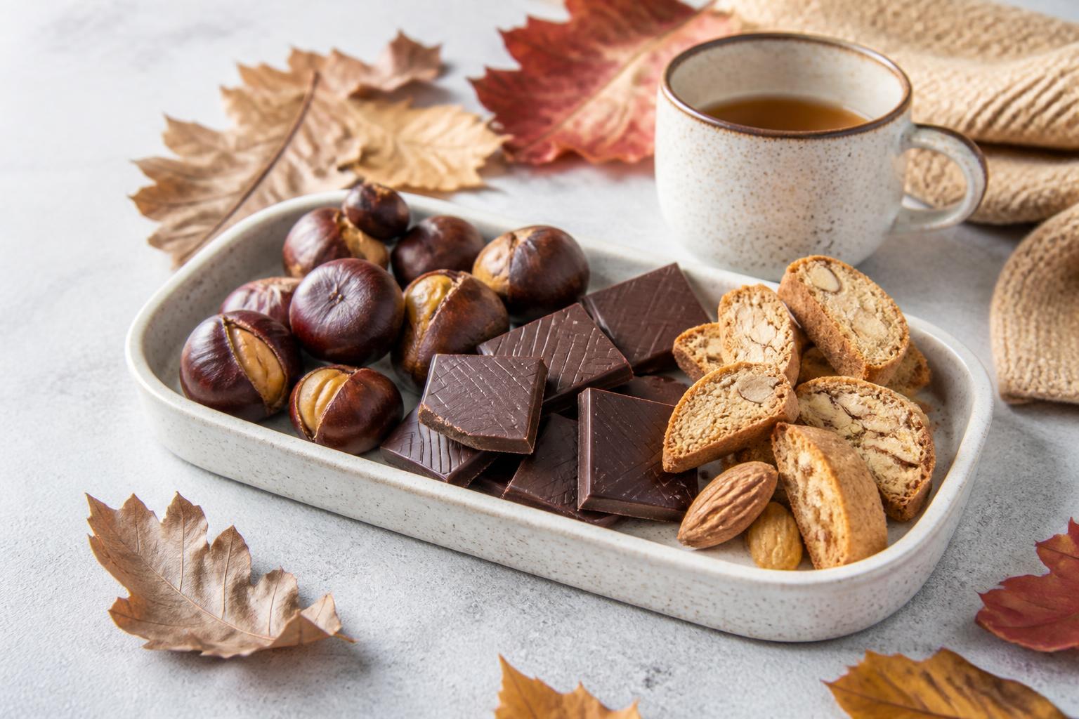Castagne, cioccolato e dolci di Ognissanti, cosa può mangiare chi segue la low FODMAP